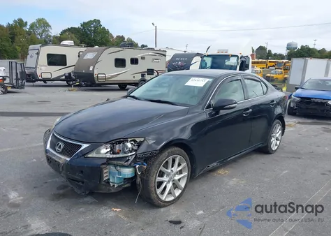 2012 Lexus Is 250 z USA, uszkodzony, nr VIN JTHCF5C2XC5054580